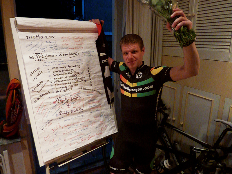 Pedaleren is een feest, bron: Bram van Rens