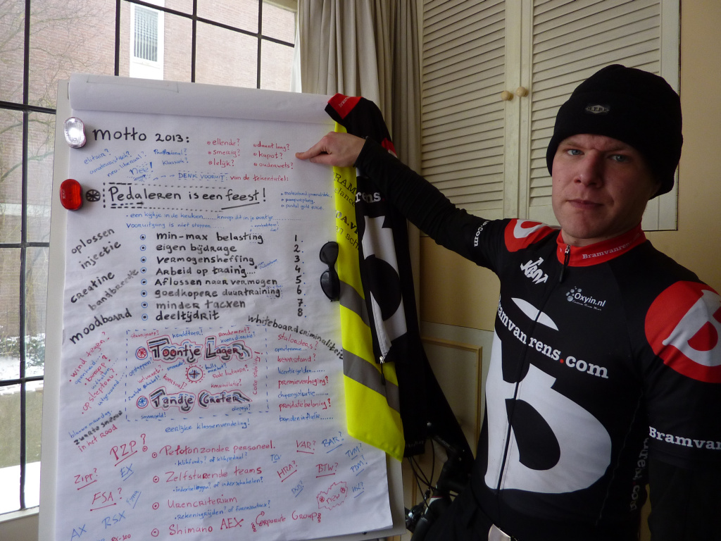 Pedaleren is een feest, bron: Bram van Rens