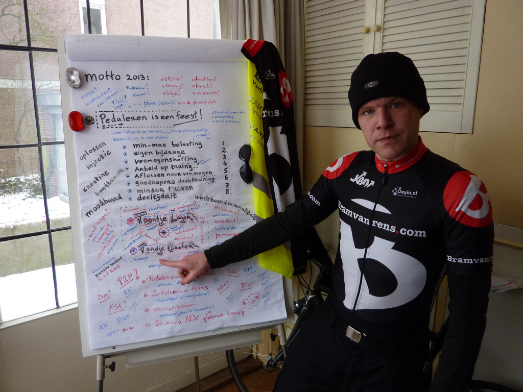 Pedaleren is een feest, bron: Bram van Rens