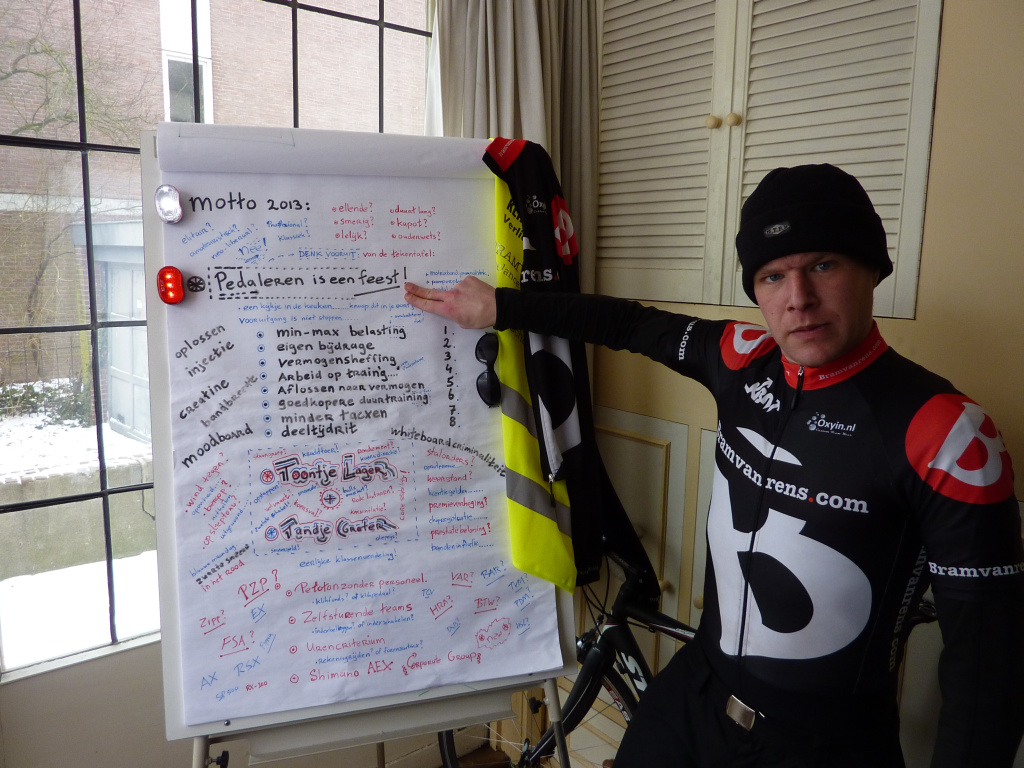 Pedaleren is een feest, bron: Bram van Rens