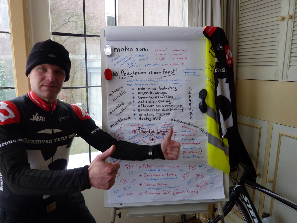 Pedaleren is een feest, bron: Bram van Rens