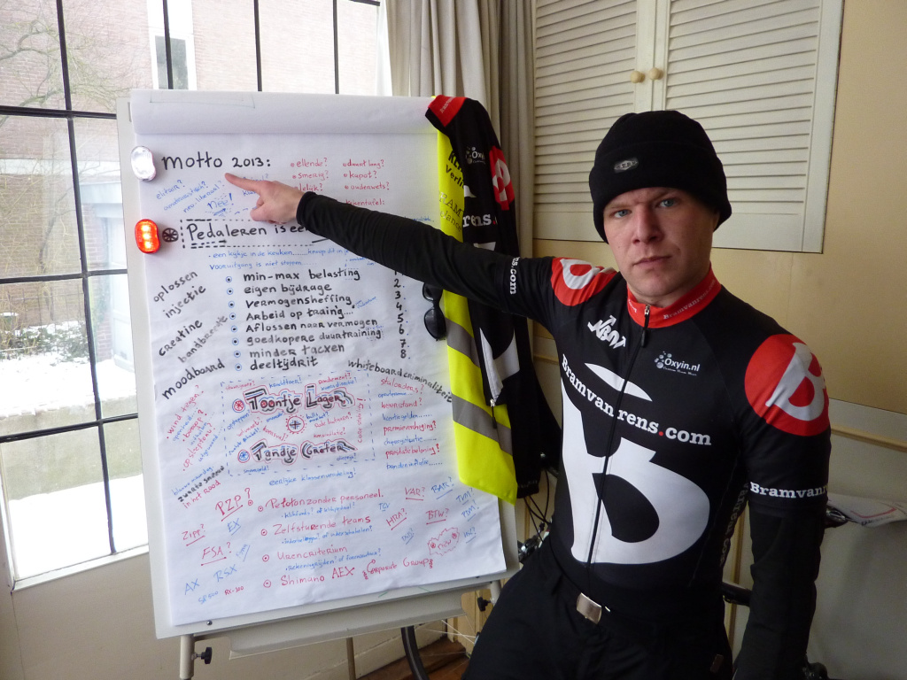 Pedaleren is een feest, bron: Bram van Rens